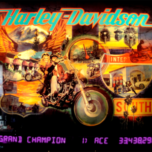Harley Davidson Pinball Machine
