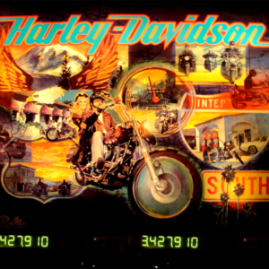 Harley Davidson Pinball Machine