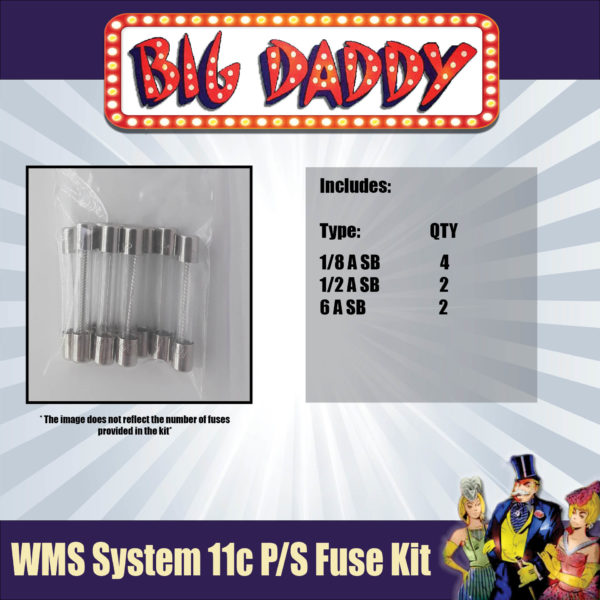 WMS System 11C P/S Fuse Kit